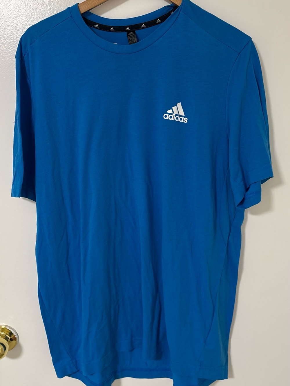 adidas Men’s Royal Blue Short Sleeve Crew Tee